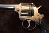 Antique Belgian 'Western Star' double action revolver in 44 Rimfire - 9 of 10
