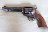USFA SAA B-Engraved5 1/2" Case Color & Blue Walnut Grips 38 Special - 7 of 8