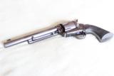 USFA SAA Walnut Grips 7 1/2" Case Color & Blue 45 Colt - 2 of 7