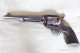 USFA SAA Walnut Grips 7 1/2" Case Color & Blue 45 Colt - 6 of 7