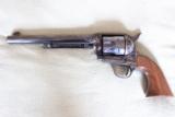 USFA SAA B-Engraved7 1/2" Case Color & Blue 45 Colt - 3 of 4