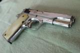 Llama Model Super Police .380 cal., nickel finish and Mother of Pearl grips and mag. - 10 of 10