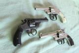 S&W Top Break Antique 32 CF cal. Revolvers (Lot of 3) - 6 of 8