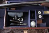 William Ford 12ga, 2 1/2" nitro proved, 30" cased with great accessories - 4 of 20