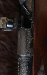 Griffin & Howe 375 H&H Jos.Fugger Engraved with fabulous Lion scene, G&H scope mount
- 4 of 18