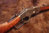 Winchester 1873 1/2 Octagon Rifle with XX wood in 32-20 WCF - 6 of 10