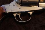 Remington 1875 SAA revolver 44W caliber Nickel finish, Exc. condition - 8 of 9