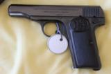 FN M1910 early 1930's mfg. 7.62mm (32 auto) 95% original condition - 4 of 10