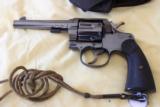 British Military Colt New Service with 1917 Holster .455 Eley British Proofs - 4 of 11