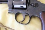 S&W M1917 WWI Revolver With US 1917 marked Holster 95% high polish blue - 7 of 15
