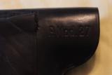 CZ27 Czech Military Pistol with Nazi Waffenampt in Near New Cond with original holster - 15 of 17