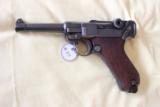 P08 Luger by DWM 1914 in 95% original Cond with WWI unit markings - 1 of 13