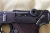 P08 Luger by DWM 1914 in 95% original Cond with WWI unit markings - 6 of 13