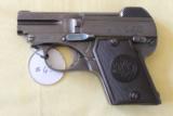 Austrian Steyr Pocket Pistol in 25ACP (6.35mm) Pieper patent - 1 of 6