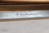 S. Sutherland (Richmond VA.) Percussion rifle built for W. C. Archer of Richmond - 19 of 20