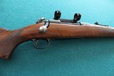 Winchester M70 22 Hornet 1947 manuf. with G&H installed scope mount - 3 of 19