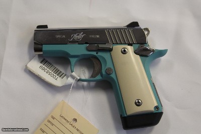 Kimber Micro in Bel-Air blue, in 380 Cal