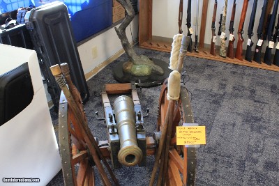 British Grasshopper Cannon Replica