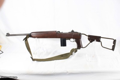 Purchased from the collection of Author Roger Larson! Inland M1A1 Paratrooper Carbine