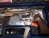 Colt Python Engraved New - Image 1 of 7