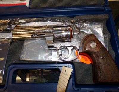 Colt Python Engraved New - Image 1 of 7