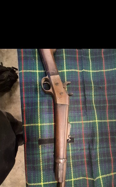 Remington rolling block rifle 43 Spanish - Image 6 of 8