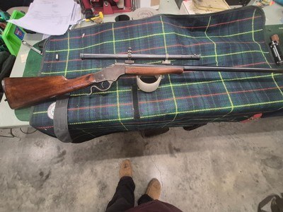 Stevens model 44 1/2 25-25 - Image 1 of 11