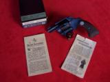 Colt BANKERS SPECIAL.22 CALIBER IN BOX WITH FACTORY LETTER- 6 of 15