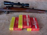 Sako Custom Bolt Action Rifle in 300 H&H Magnum with Weatherby Supreme Scope & Ammo - 4 of 20