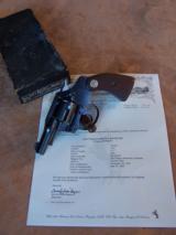 Colt Police Positive Revolver 2 1/2” Barrel .32 on a .38 Frame in Original Box - 20 of 20