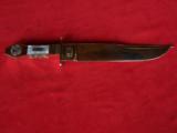 Cased 14” Custom Bowie Knife S/N 1 by Wally Hayes, Master Bladesmith - 14 of 17