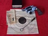 Colt Pre War Detective Special .38 With Box and Paperwork - 1 of 20
