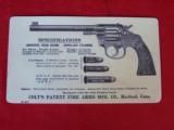 Colt Police Positive Target .22 Wrf. from 1910 Near New - 17 of 20