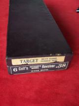 Colt Officers Model Target .38 Heavy Barrel Revolver with Box. - 15 of 19