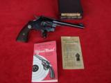 Colt Officers Model Target .38 Heavy Barrel Revolver with Box. - 3 of 19