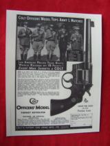 Colt Officers Model Target .38 Heavy Barrel Revolver with Box. - 18 of 19