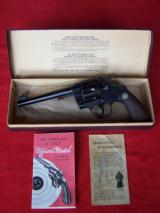 Colt Officers Model Target .38 Heavy Barrel Revolver with Box. - 2 of 19