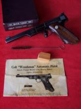 Colt Bullseye Match Target Woodsman .22 With Box and Paperwork - 16 of 20
