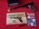 Colt Bullseye Match Target Woodsman .22 With Box and Paperwork - 1 of 20