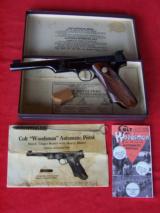 Colt Bullseye Match Target Woodsman .22 With Box and Paperwork - 12 of 20