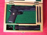 Colt 1911 National Match .45 caliber With .22 Conversion Unit and Two Magazines in Wooden Case - 3 of 19