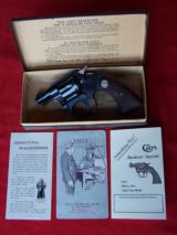 Colt Bankers Special .22 in Box with Letter 99% - 20 of 20