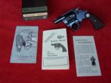 Colt Bankers Special .22 in Box with Letter 99% - 1 of 20