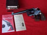 Colt Officers Model Target .38 Special 6” Heavy Barrel with Box & Paperwork 99+% - 1 of 20