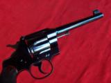 Colt Officers Model Flat Top Target .38 Special 6” Barrel from 1909 High Polish Finish - 10 of 20