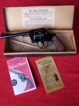 Colt Officers Model Target .38 Caliber with Box & Paperwork- 1 of 20