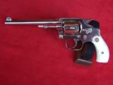 Smith & Wesson Nickel .32 HE, 3 rd Model with Pearl Grips - 1 of 18