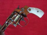 Smith & Wesson Nickel .32 HE, 3 rd Model with Pearl Grips - 5 of 18