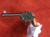 Hopkins & Allen .22 Caliber Single Shot Target Pistol with the very rare 6” Barrel - 15 of 16