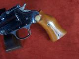 Hopkins & Allen .22 Caliber Single Shot Target Pistol with the very rare 6” Barrel - 3 of 16